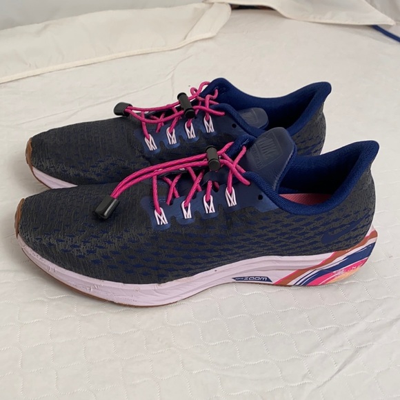 Nike navy blue AH8392-400 Air Pegasus Premium running sneakers size 10 - Picture 4 of 9